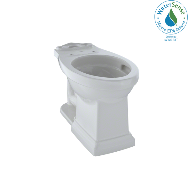 TOTO Promenade II Universal Height Toilet Bowl with CeFiONtect, Colonial White C404CUFG#11