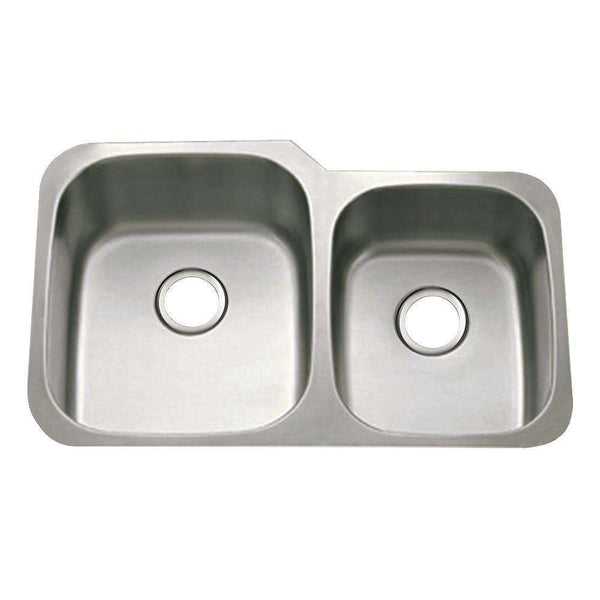 Gourmetier GKUD3221 Undermount Double Bowl