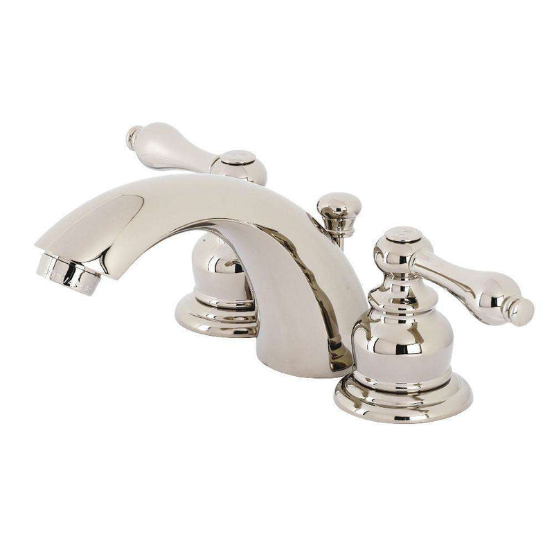 Kingston Brass KB946ALPN Vic Mini-Wsp Bath Faucet Nickel