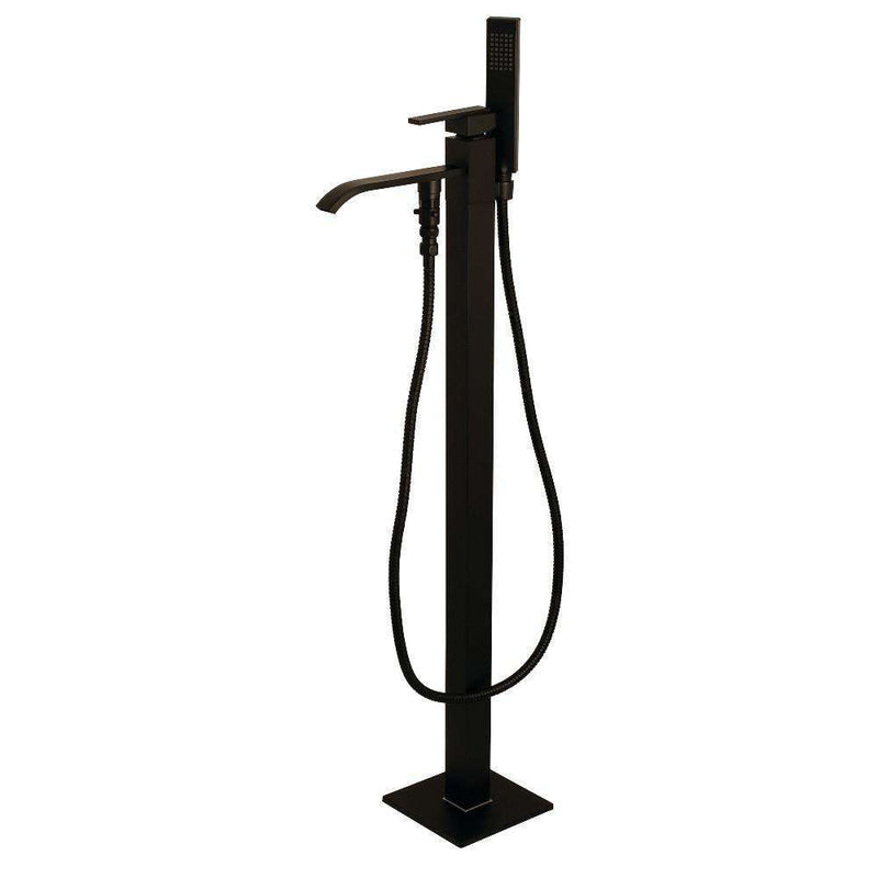 Kingston Brass KS4135QLL Freestanding Roman Tub Filler With