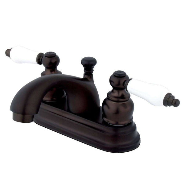 Kingston Brass KB2605PL 4 in. Centerset Bath Faucet Bronze