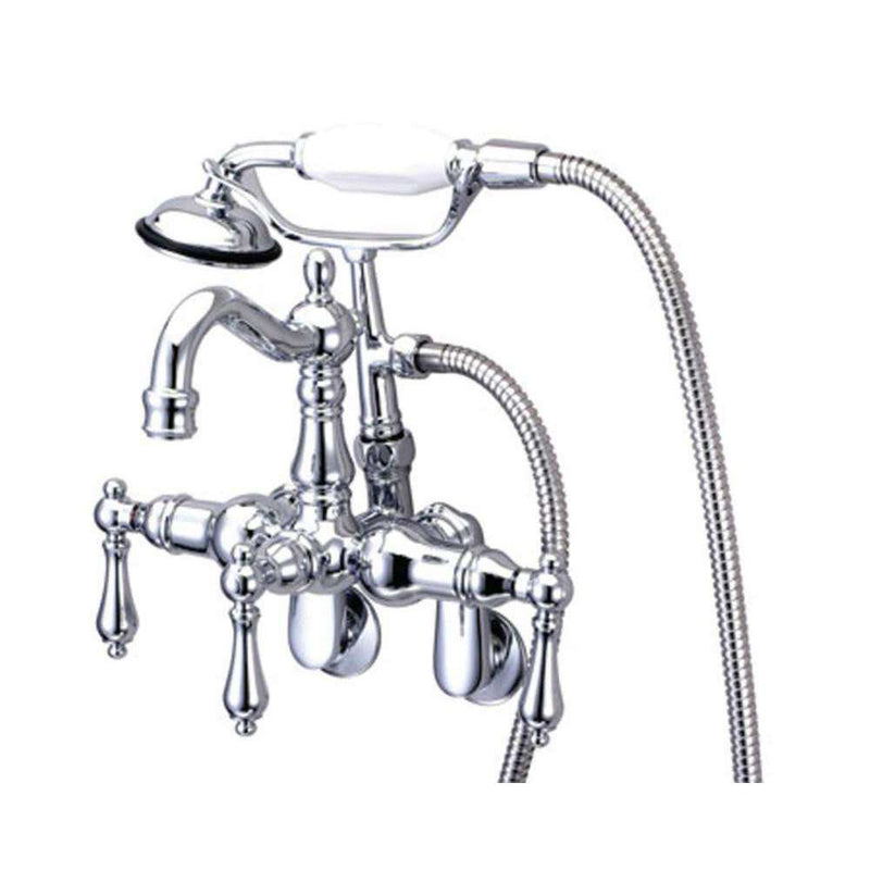 Kingston Brass CC1302T1 Vintage Wall Mount Tub Filler