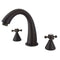 Kingston Brass KS2365BX Roman Roman Tub Filler,