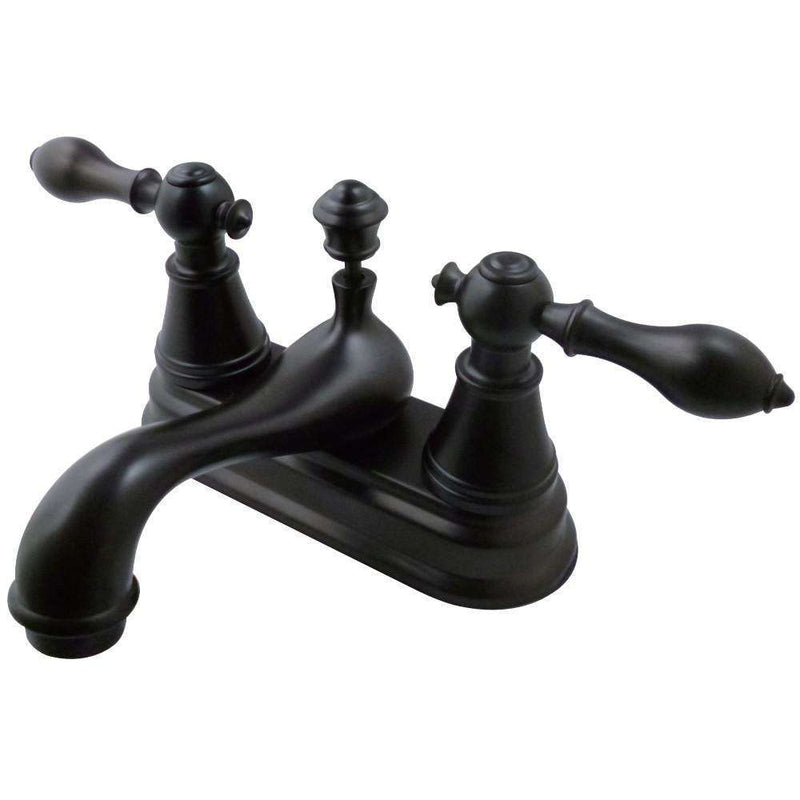 Kingston Brass FSY3605AL in. Centerset Bath Faucet Bronze