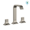 TOTO GC 1.2 GPM Two Handle Widespread Bathroom Sink Faucet, Polished Nickel TLG08201U#PN