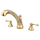 Kingston Brass KS4322BL Roman Tub Filler, Polished Brass