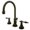 Kingston Brass KS2985NL 8 in. Widespread Bath Faucet Bronze