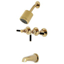 Kingston Brass KBX8132DKL Kaiser Three-Handle Tub