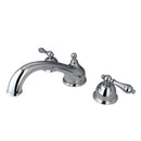 Kingston Brass KS3351AL Roman Tub Filler, Polished Chrome