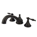 Kingston Brass KS5535NL Roman Tub Filler, Oil Rubbed Bronze