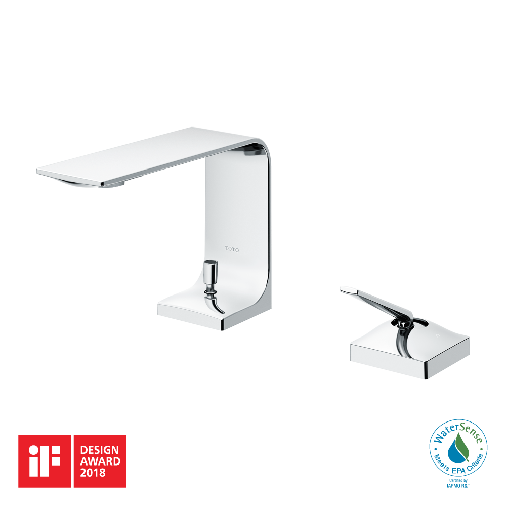 TOTO ZL 1.2 GPM Single Handle Bathroom Sink Faucet with COMFORT GLIDE Technology, Polished Chrome TLP02301U#CP