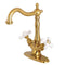 Kingston Brass KS1437PX 4 in. Centerset Bathroom Faucet