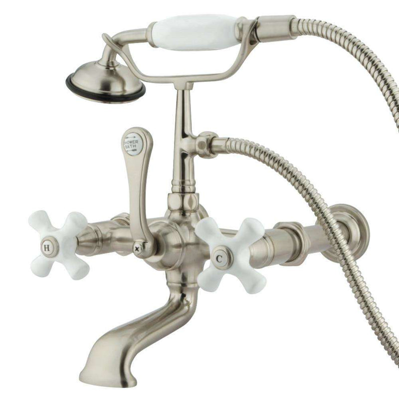 Kingston Brass CC549T8 Vintage 7" Wall Mount Tub Filler