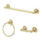 Kingston Brass BAK31248PB 3P Bath Hardware, Polished Brass