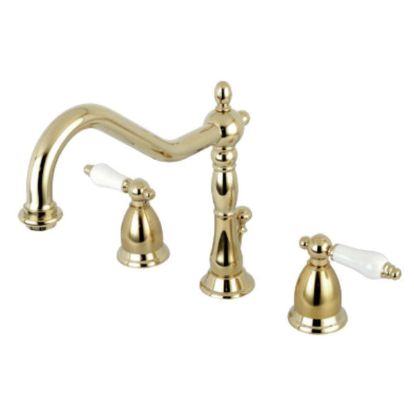 Kingston Brass KS1992PL 8 in. Wsp Bath Faucet Brass