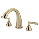 Kingston Brass KS2362CFL Century Roman Tub