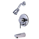 Kingston Brass KB86910DL Concord Tub & Shower