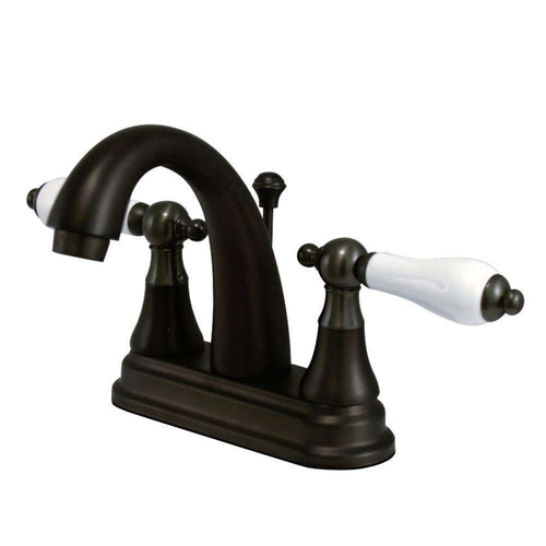 Kingston Brass KS7615PL 4 in. Centerset Bath Faucet Bronze