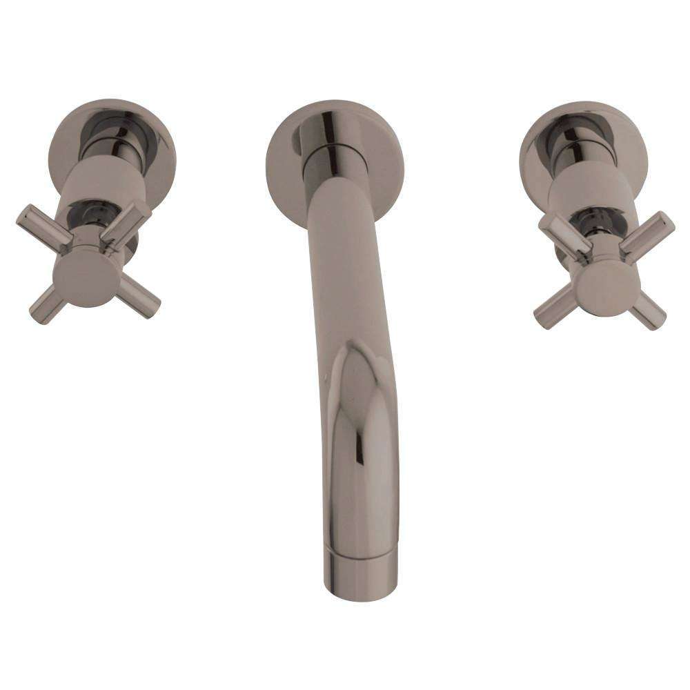 Kingston KS8128DX Concord 2-Hnd Wall Mount Bath Faucet