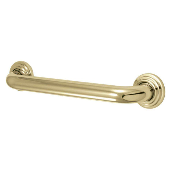 Kingston Brass DR214122 12" Grab Bar, Polished Brass