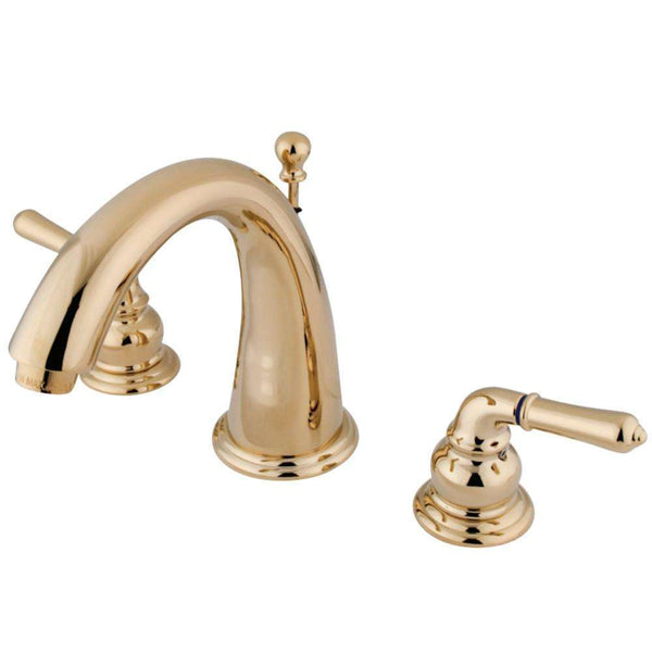 Kingston Brass KS2962 8 in. Wsp Bath Faucet, Polished Brass