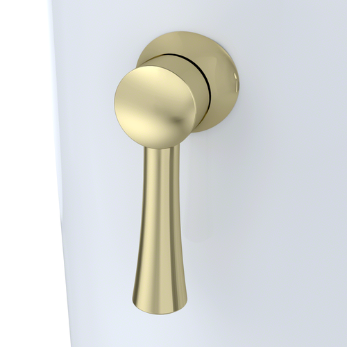 TOTO TRIP LEVER POLISHED BRASS For NEXUS TOILET