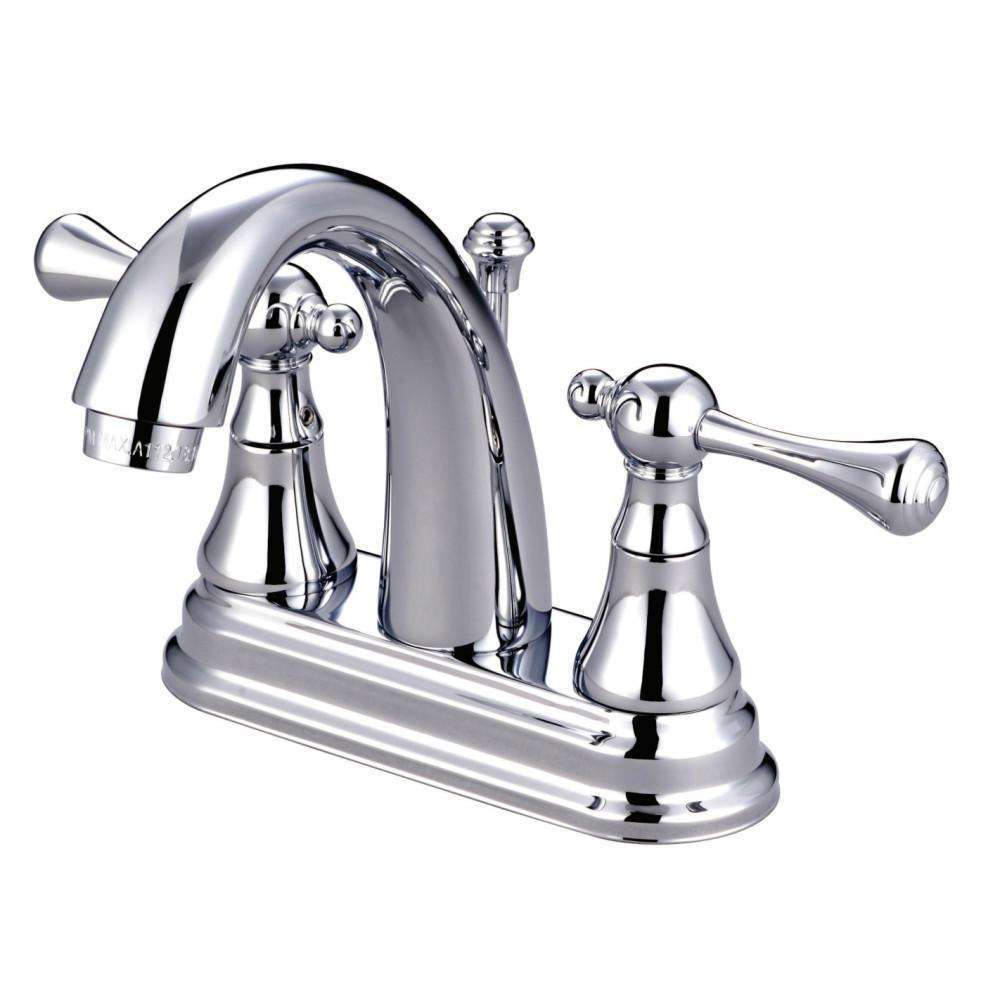 Kingston Brass KS7611BL 4 in. Centerset Bath Faucet