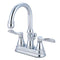 Kingston Brass KS2611DFL 4 in. Centerset Bath Faucet