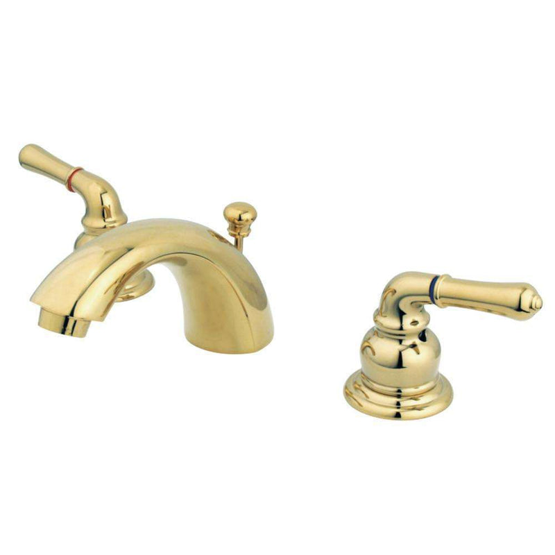 Kingston Brass GKB952 Mini-Wsp Bath Faucet, Polished Brass