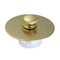 Kingston Brass DTL5304A7 Cover-Up Tub Stopper, Brushed Brass