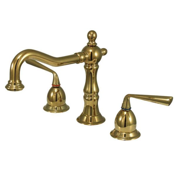 Kingston Brass KS1972ZL 8 in. Wsp Bath Faucet Brass