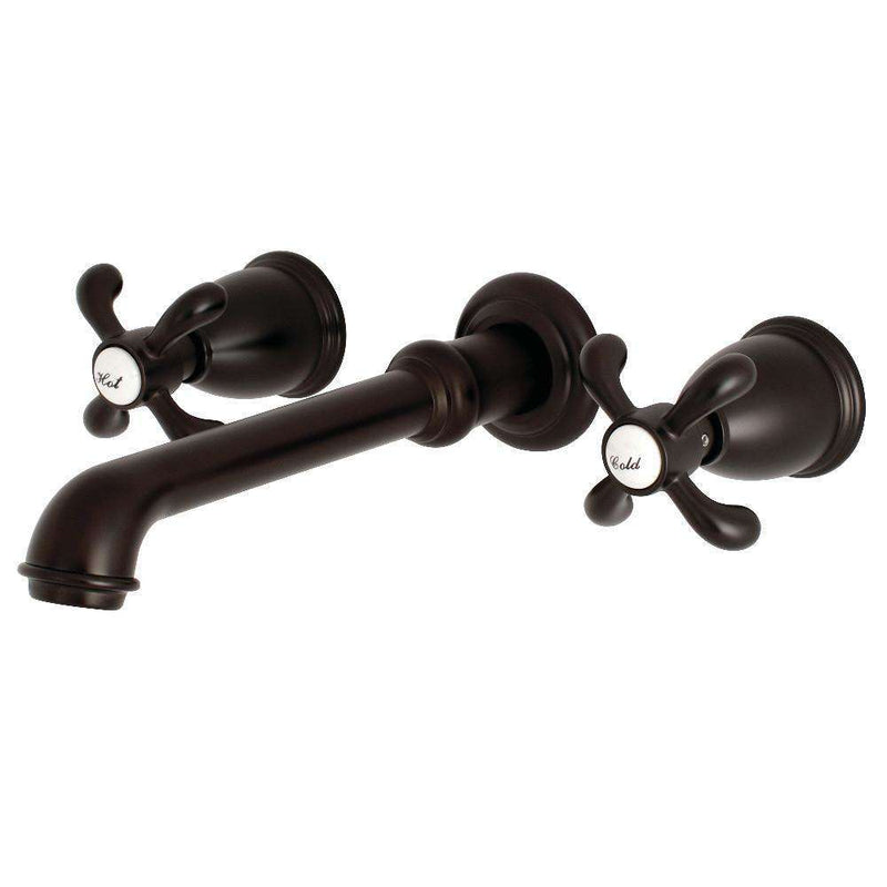 Kingston Brass KS7025TX French Country 2-Handle Wall Mount