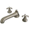 Kingston Brass KS4308TX Roman Tub Filler, Brushed Nickel