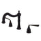 Kingston Brass KS1345ZL Silver Sage Roman Tub Filler