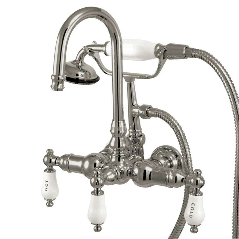 Kingston Brass CC10T1 Vintage 3-3/8" Wall Tub Filler