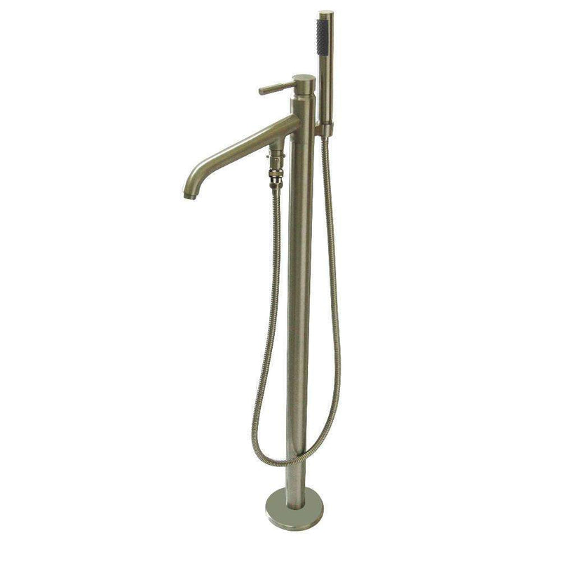 Kingston Brass KS8138DL Concord Floor Mount Tub Filler