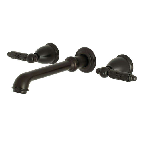 Kingston KS7125GL Georgian Two-Hnd Wall Mount Bath Faucet
