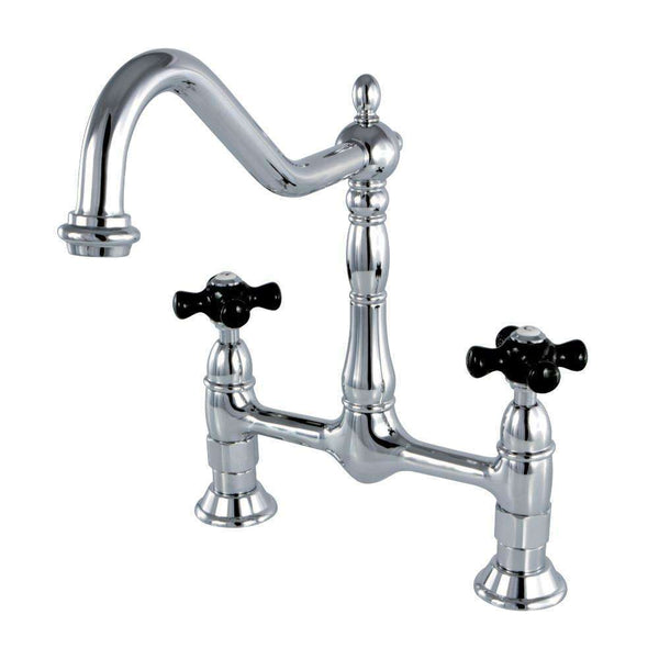 Kingston KS1171PKX Duchess 8 in. Bridge Kitchen Faucet