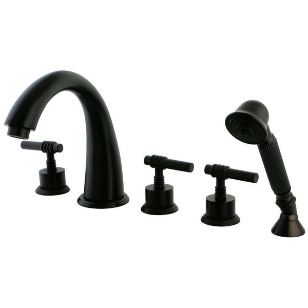 Kingston Brass KS23655ML Roman Tub Filler with Hand