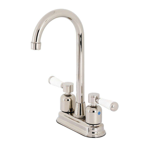 Kingston Brass KB8496DPL Paris Bar Faucet, Polished Nickel