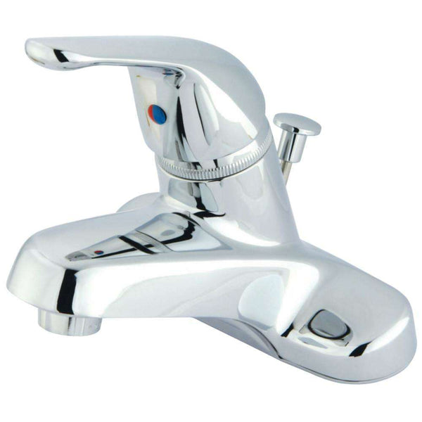 Kingston Brass GKB541B Sg-Hnd 4 in. Centerset Bath Faucet