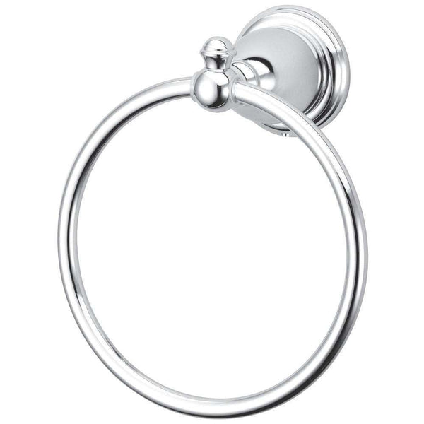 Kingston Brass BA7974C Vintage Towel Ring, Polished Chrome