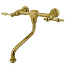 Kingston Brass KS1212NL Wall Mount Bath Faucet Brass