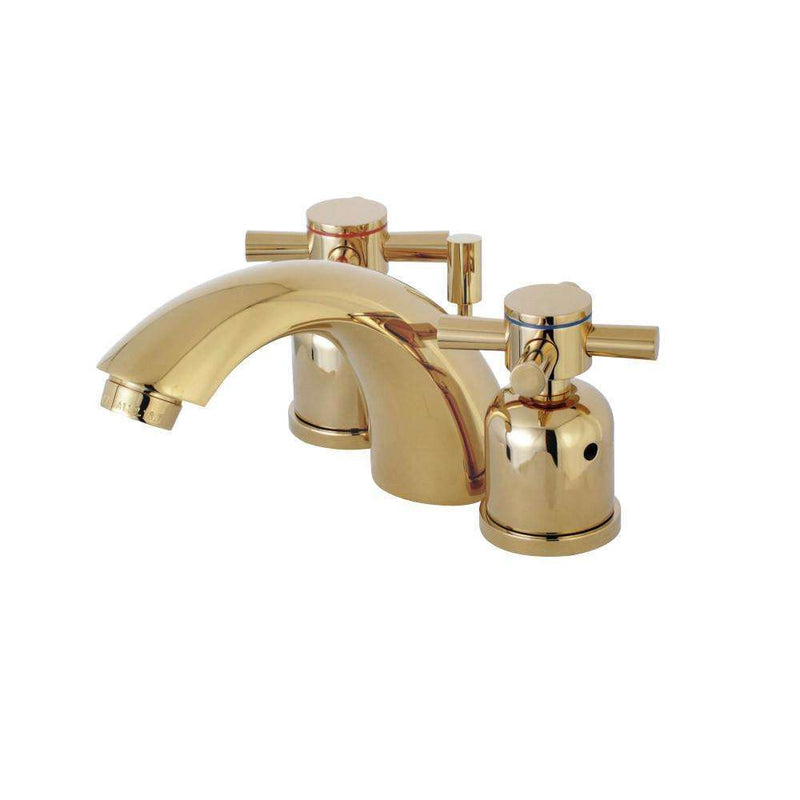 Kingston Brass KB8952DX Mini-Wsp Bath Faucet, Polished Brass