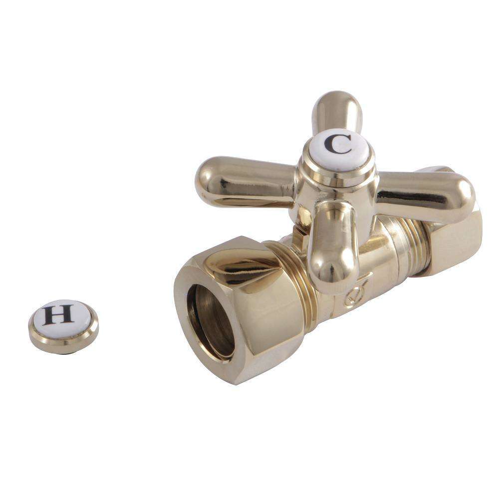Kingston CC44452X O.D. Comp, 1/2" O.D. Comp Str Shut-off