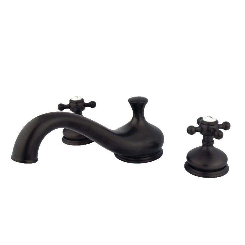 Kingston Brass KS3335BX Roman Tub Filler, Oil Rubbed Bronze