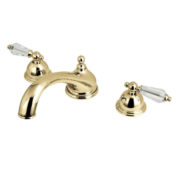 Kingston Brass KS3352WLL Roman Tub Filler Bath Tub Faucet