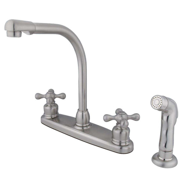 Kingston Brass KB718AXSP Centerset Kitchen Faucet