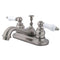 Kingston KB608PL Restoration 4 in. Centerset Bath Faucet