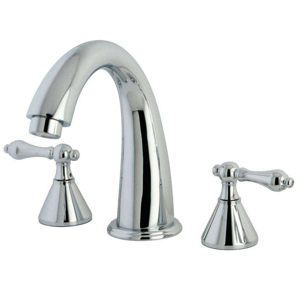 Kingston Brass KS2361AL Roman Tub Filler, Polished Chrome